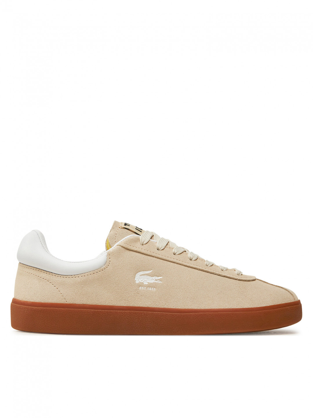 Lacoste Sneakersy Chaussure baseshot 7-48SMA0008 Bílá